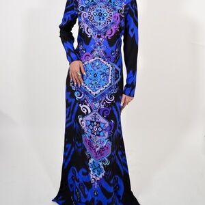 NWT — EMILIO PUCCI Silk Gown –  Luxury Silk Maxi Dress